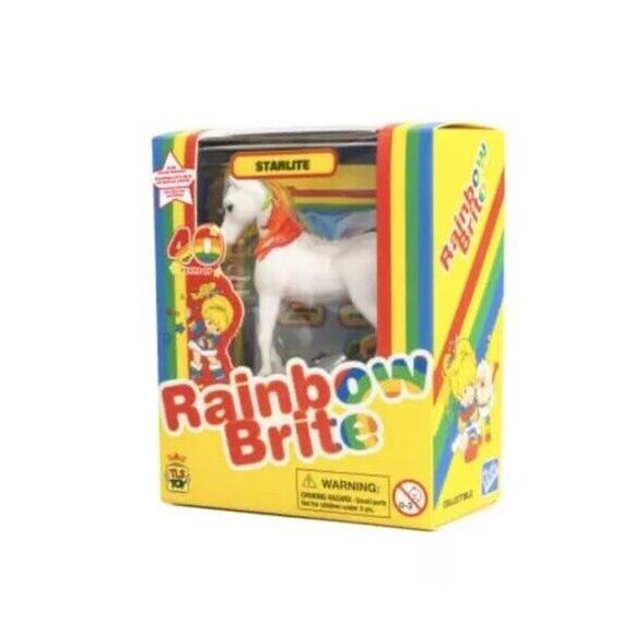 🔥Rainbow Brite 40th Anniversary Starlite Horse Minifigure TLS Toy BNWT🔥 - Picture 2 of 6